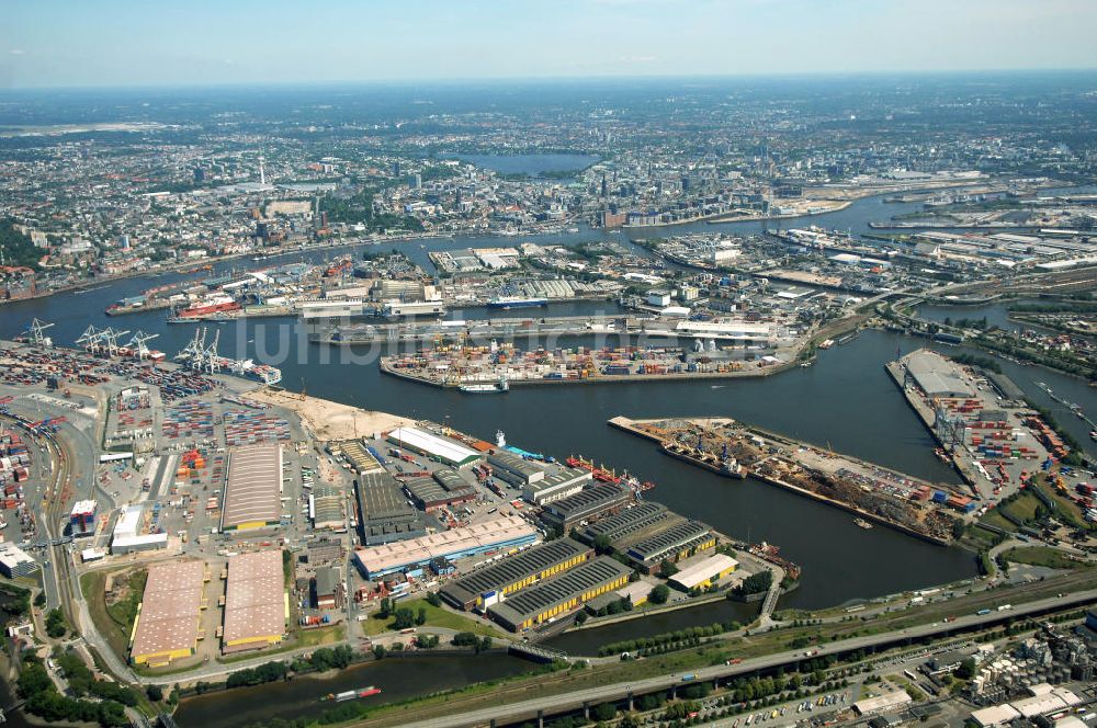 Luftbild Hamburg - Hamburger Hafen