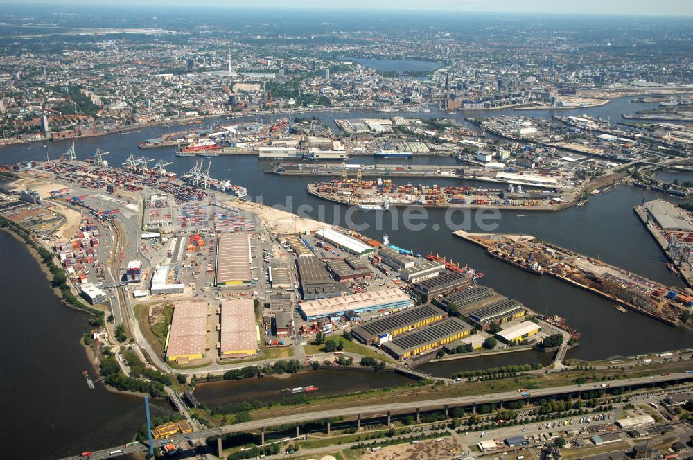 Luftaufnahme Hamburg - Hamburger Hafen