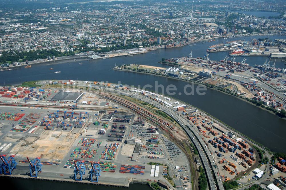 Hamburg von oben - Hamburger Hafen