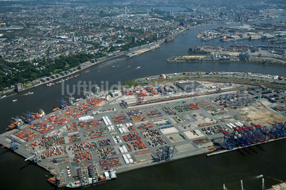 Hamburg von oben - Hamburger Hafen