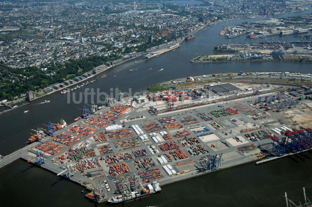 Hamburg aus der Vogelperspektive: Hamburger Hafen