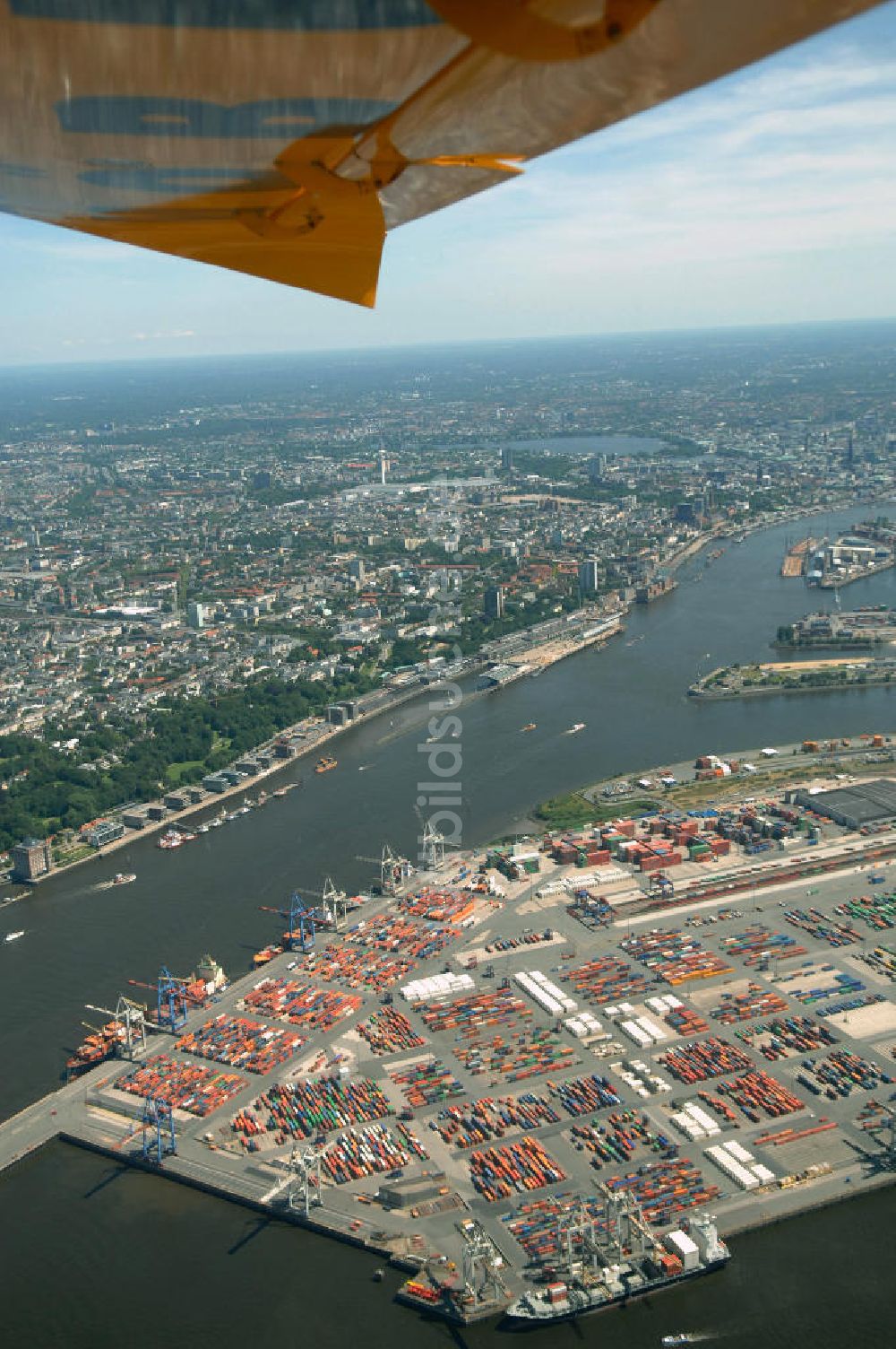 Luftbild Hamburg - Hamburger Hafen