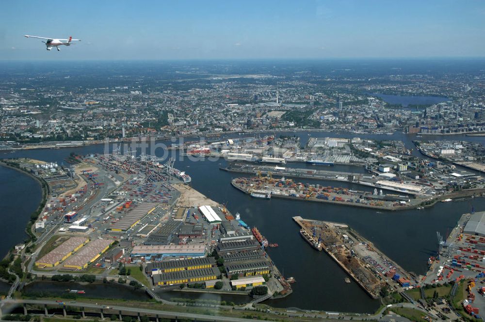 Luftaufnahme Hamburg - Hamburger Hafen