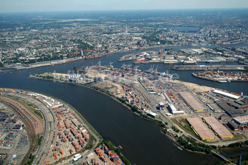 Hamburg von oben - Hamburger Hafen