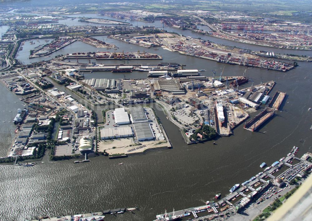 Luftbild Hamburg - Hamburger Hafen