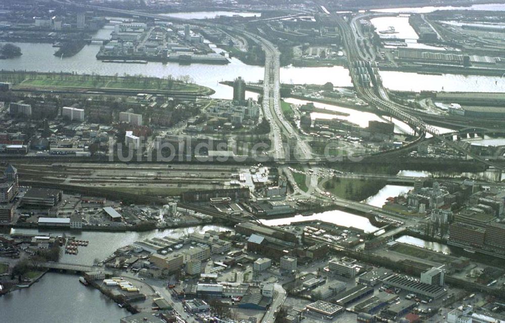 Luftbild Hamburg - Hamburger Hafen.