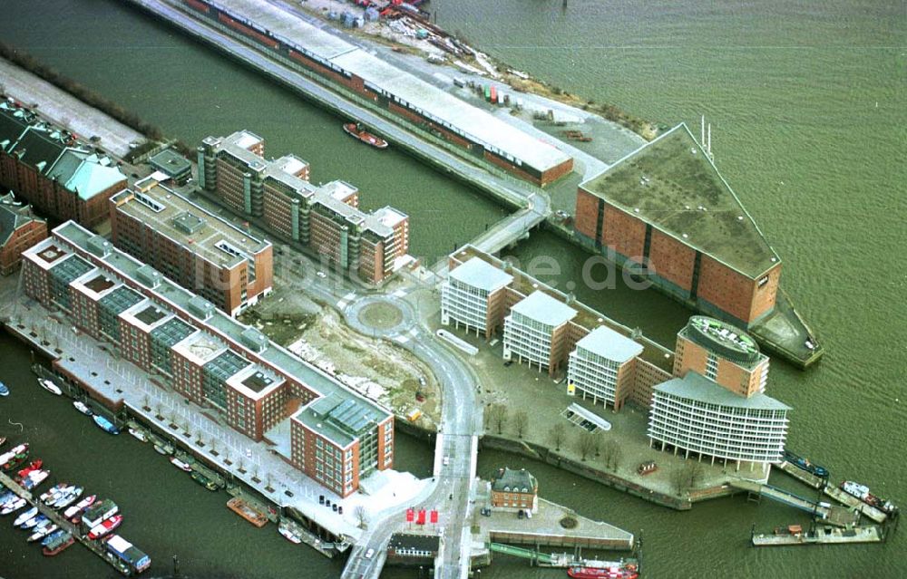 Luftaufnahme Hamburg - Hamburger Hafen.