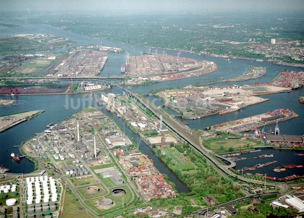 Hamburg aus der Vogelperspektive: Hamburger Hafen