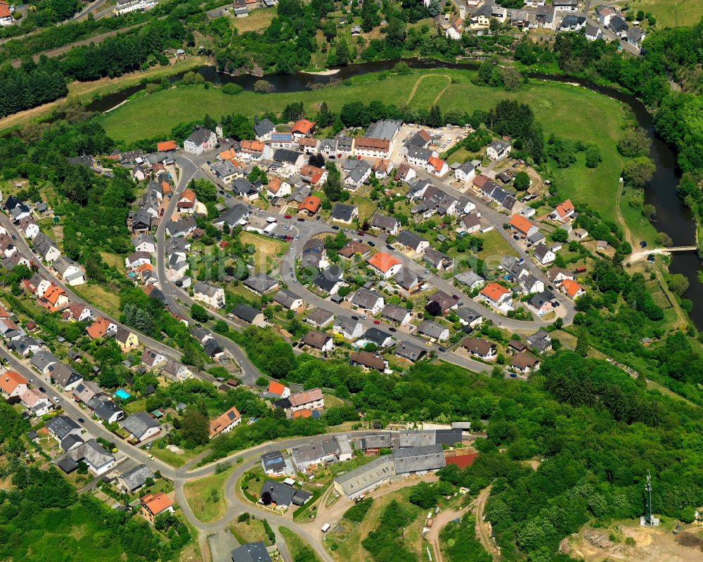 Idar-Oberstein aus der Vogelperspektive: Hammerstein in Idar-Oberstein im Bundesland Rheinland-Pfalz