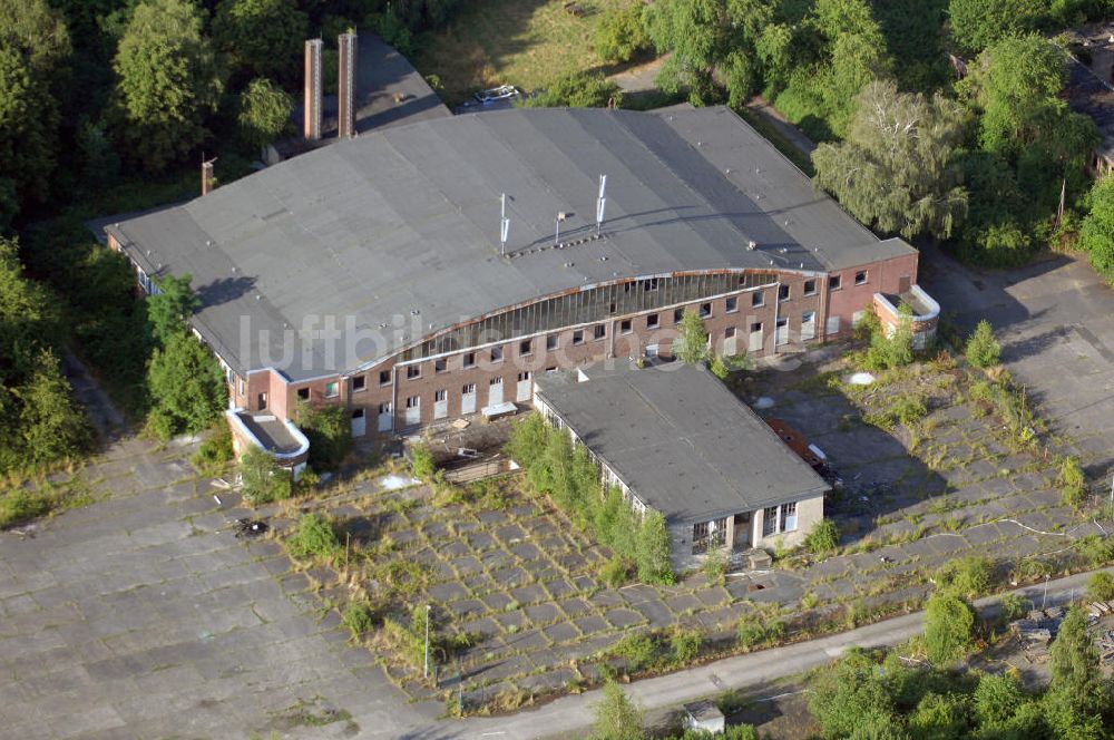 Luftbild Eschborn - Hanger auf ehemaligen Militärflugplatz Eschborn