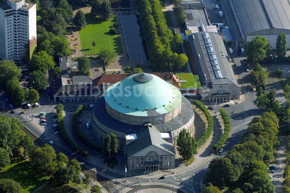 Hannover aus der Vogelperspektive: Hannover Congress Centrum