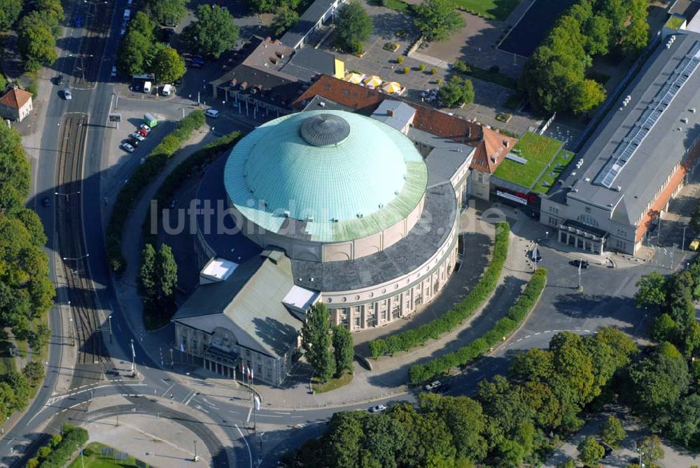 Hannover von oben - Hannover Congress Centrum