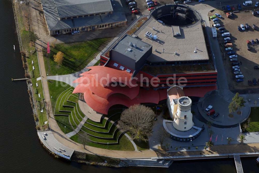 Luftbild Potsdam - Hans Otto Theater Potsdam