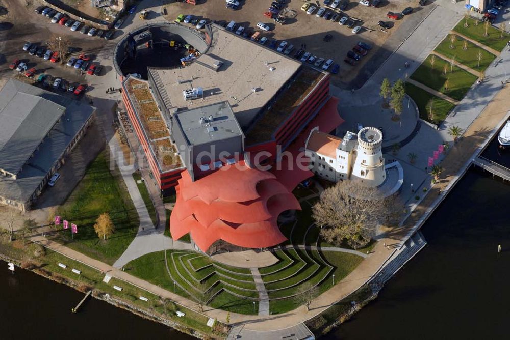 Luftbild Potsdam - Hans Otto Theater Potsdam