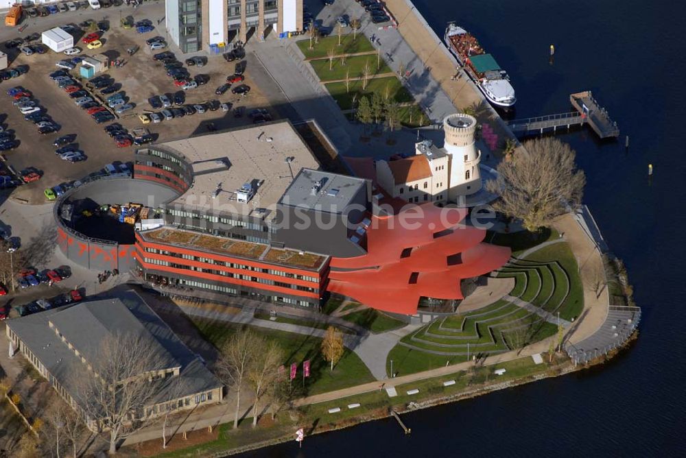 Luftbild Potsdam - Hans Otto Theater Potsdam