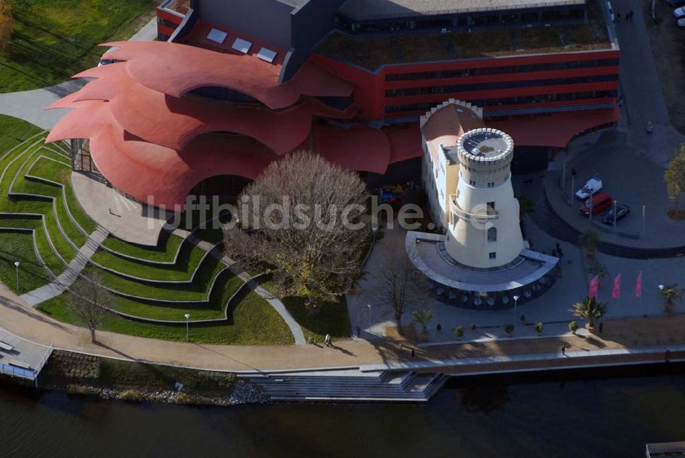 Luftbild Potsdam - Hans Otto Theater Potsdam