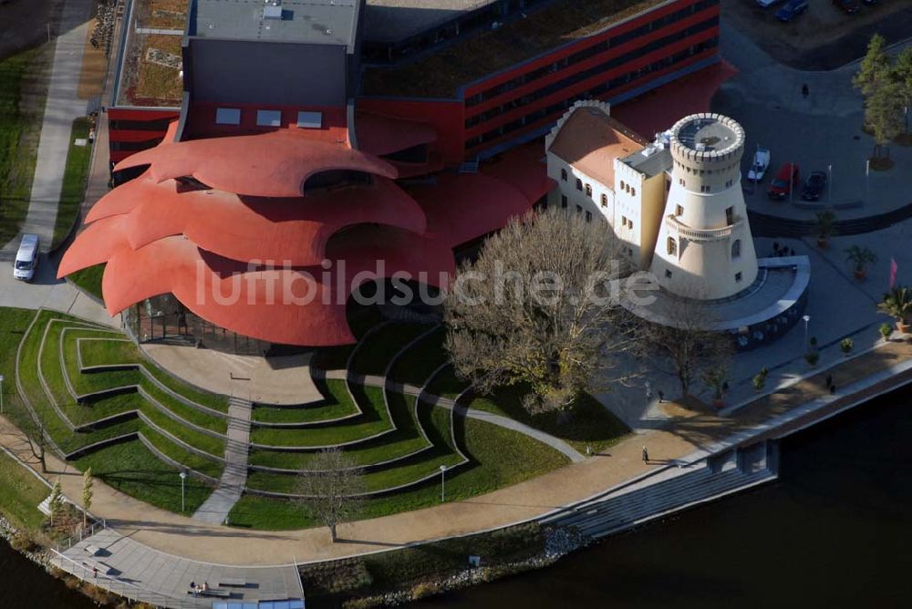 Luftaufnahme Potsdam - Hans Otto Theater Potsdam