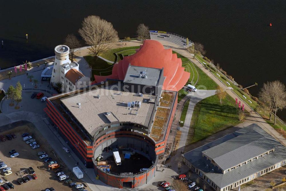 Luftaufnahme Potsdam - Hans Otto Theater Potsdam