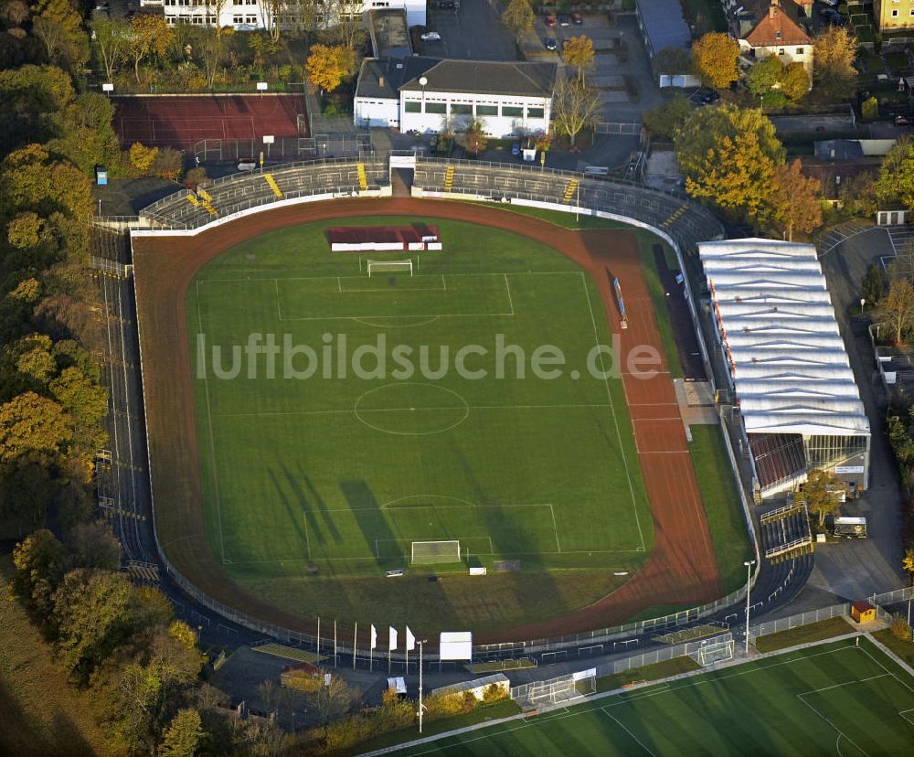 Luftbild Bayreuth - Hans-Walter-Wild-Stadion Bayreuth