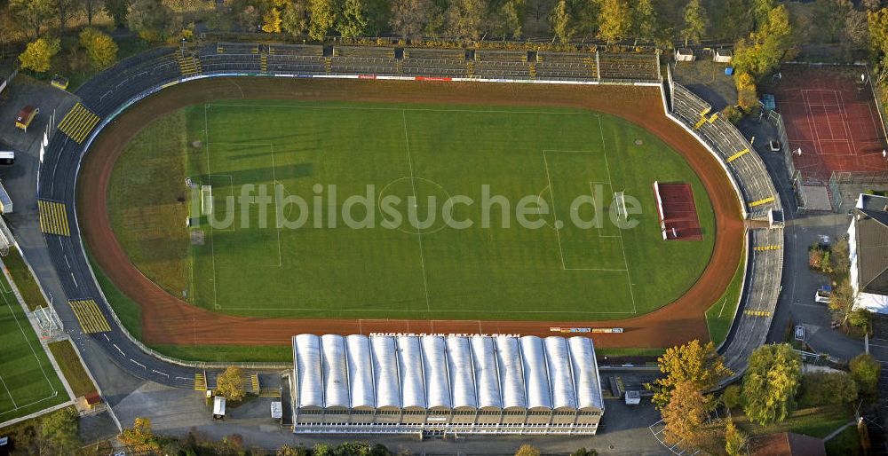 Bayreuth aus der Vogelperspektive: Hans-Walter-Wild-Stadion Bayreuth