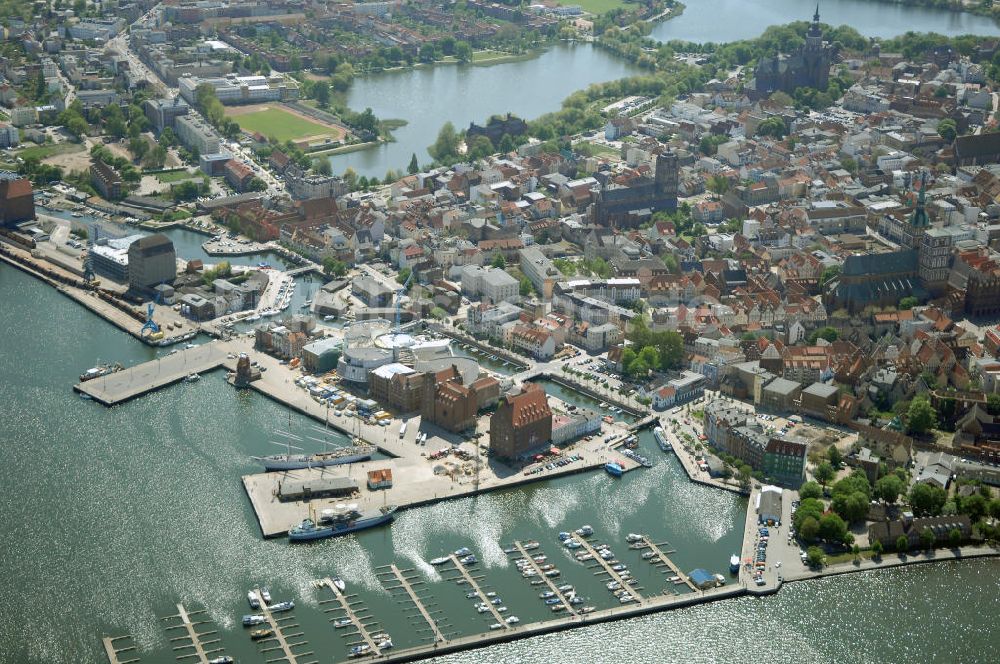 Luftbild Stralsund - Hansestadt Stralsund