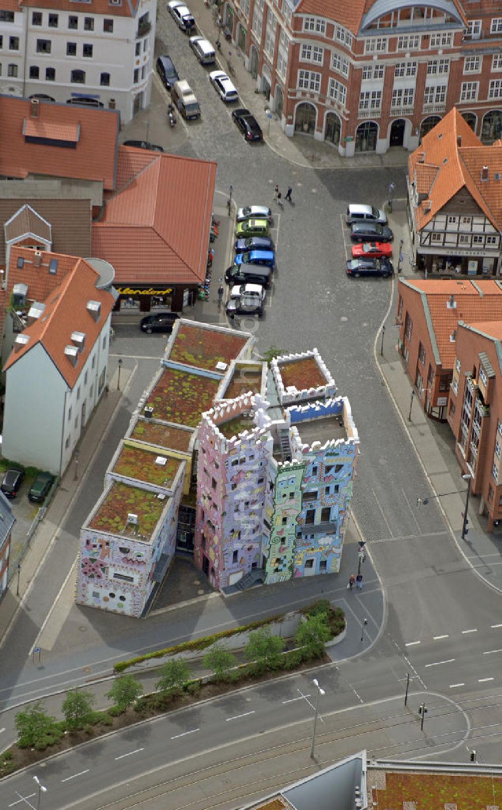 Luftaufnahme Braunschweig - Happy RIZZI House in Braunschweig