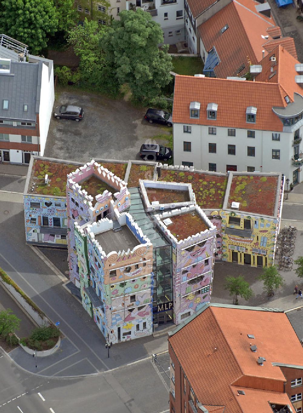 Luftaufnahme Braunschweig - Happy RIZZI House in Braunschweig