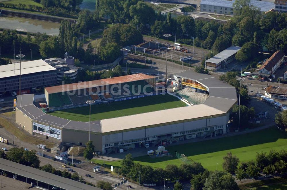 Zürich aus der Vogelperspektive: Hardturm Stadion (Zürich)