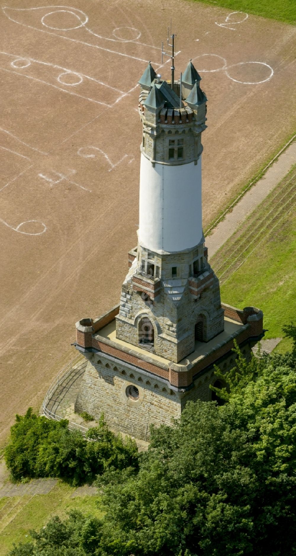 Luftbild Wetter - Harkortturm in Wetter in Nordrhein-Westfalen