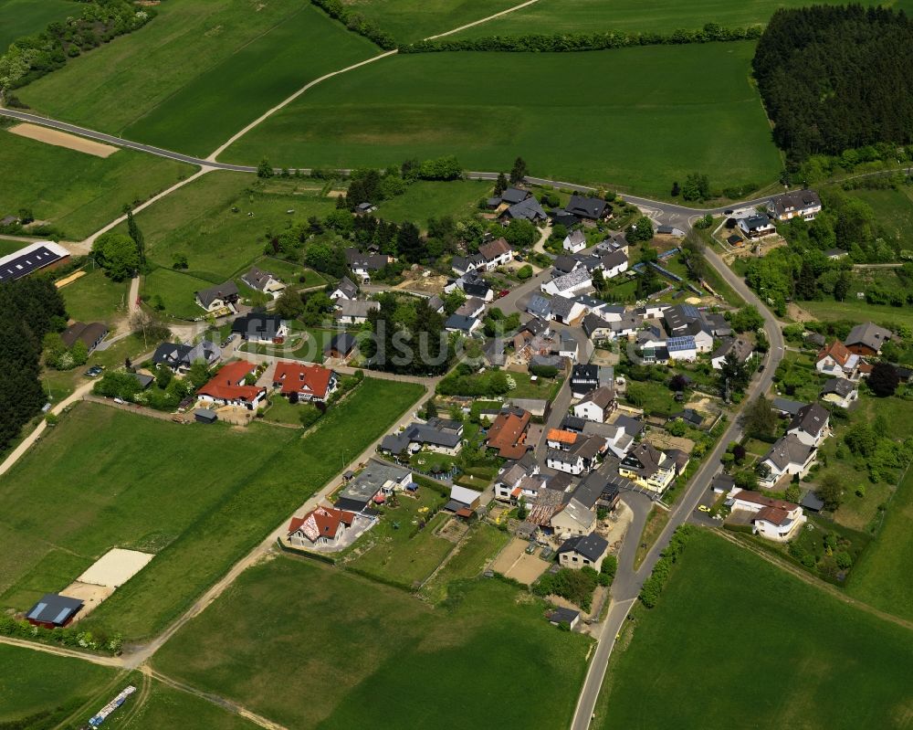 Harscheid aus der Vogelperspektive: Harscheid im Bundesland Rheinland-Pfalz