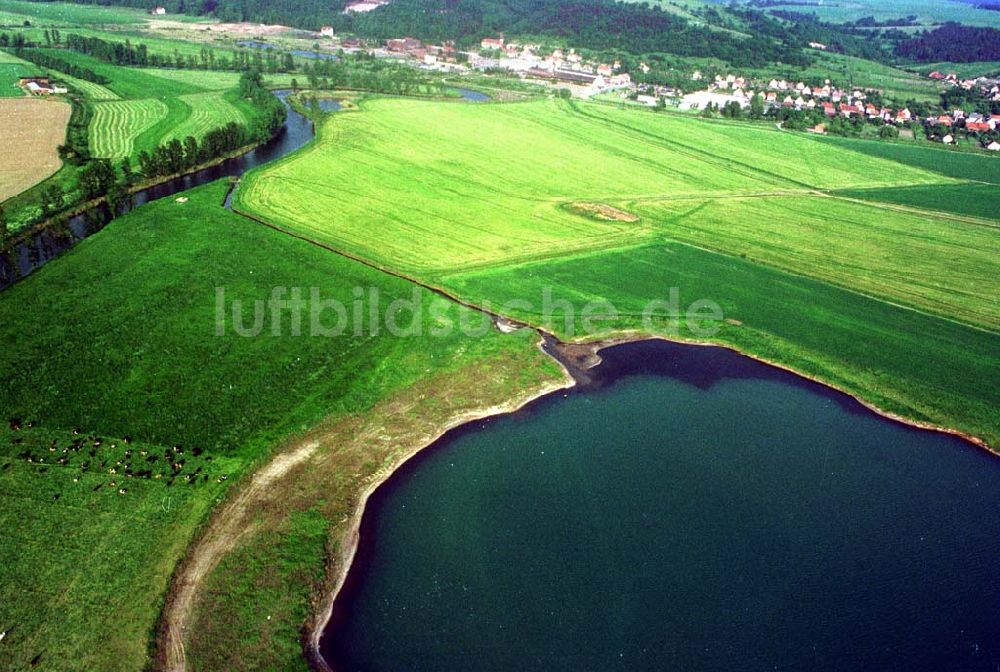 Sachsen - Anhalt von oben - Harzvorlandschaft in Sachsen-Anhalt