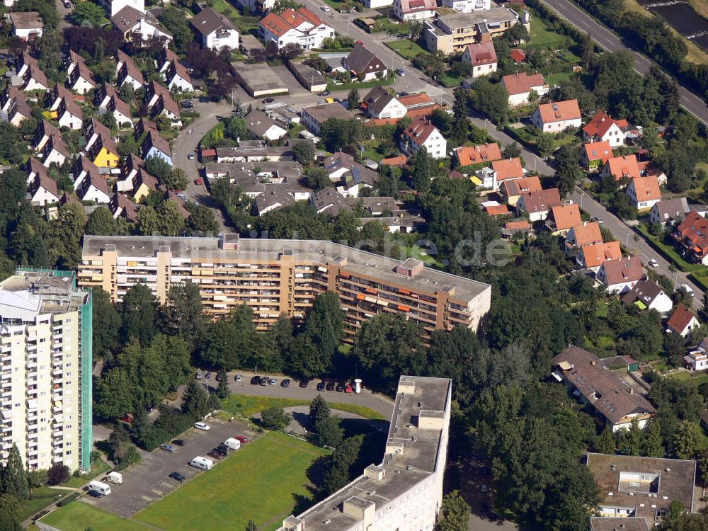 Freiburg von oben - Haslach Freiburg