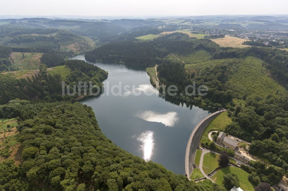 Luftbild Hagen OT Haspe - Hasper Talsperre im Orsteil Haspe von Hagen im Bundesland Nordrhein-Westfalen