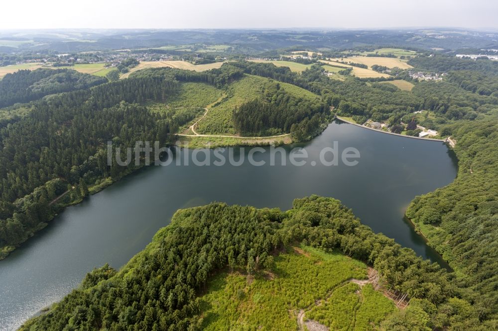 Luftaufnahme Hagen OT Haspe - Hasper Talsperre im Orsteil Haspe von Hagen im Bundesland Nordrhein-Westfalen