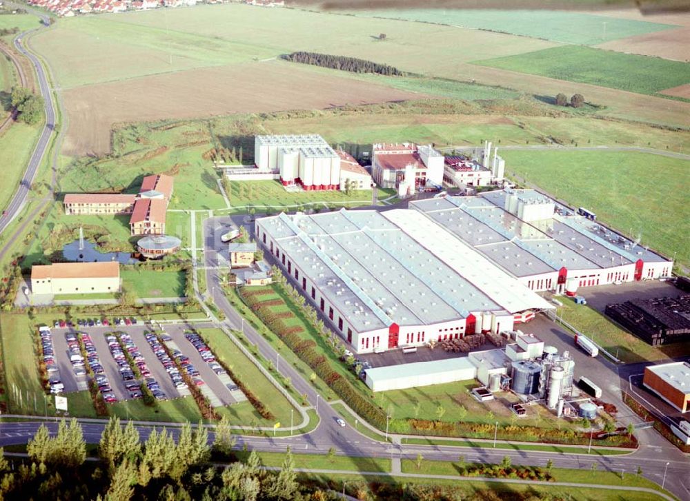 Wernigerrode von oben - Hasseröder Brauerei in Wernigerode 01.01.2002