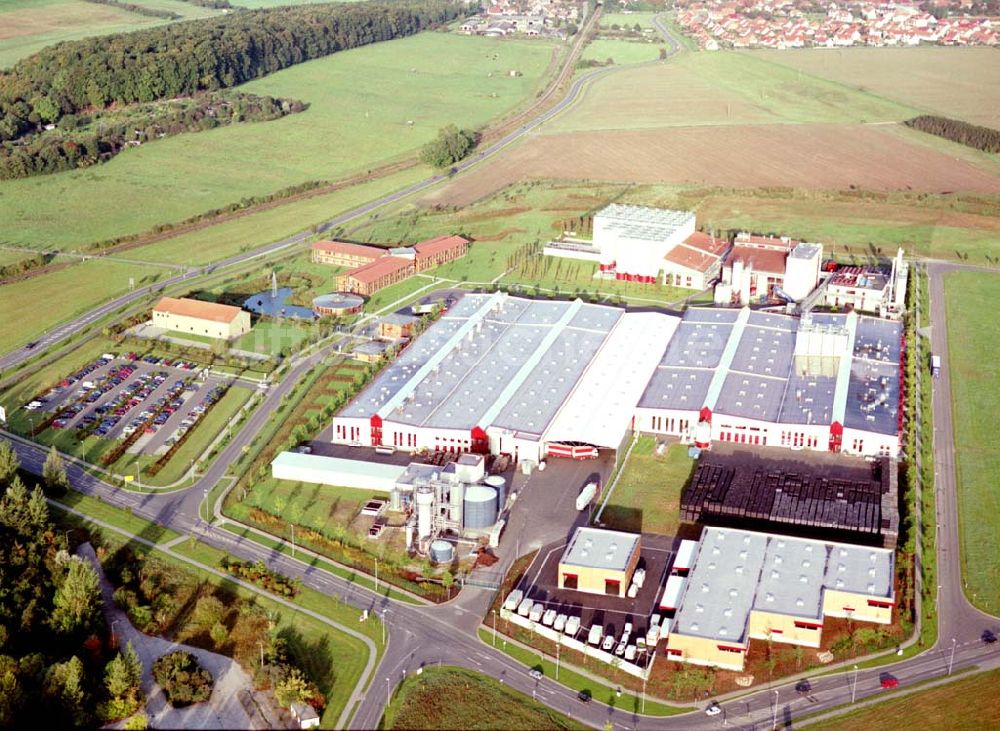 Wernigerrode aus der Vogelperspektive: Hasseröder Brauerei in Wernigerode 01.01.2002