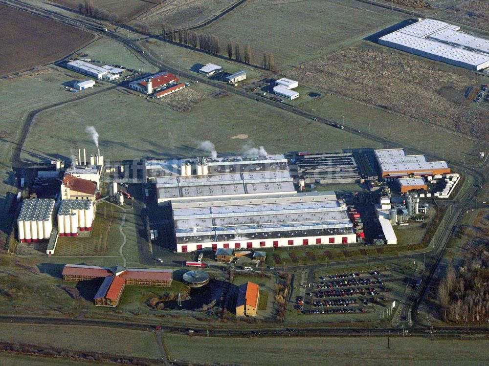 Wernigerode aus der Vogelperspektive: Hasseröder-Brauerei in Wernigerode