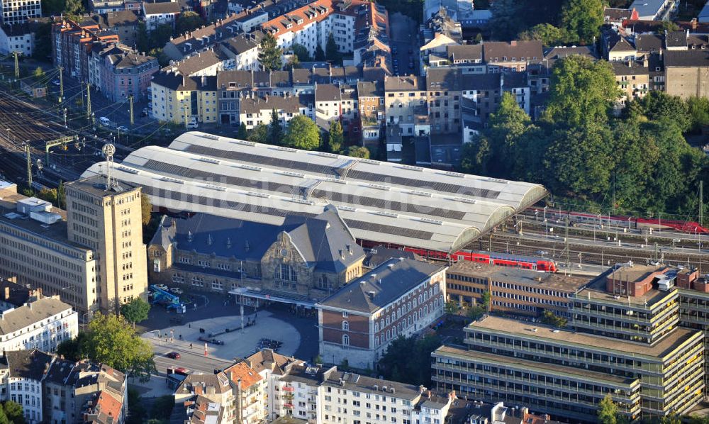 Luftbild Aachen - Hauptbahnhof Aachen