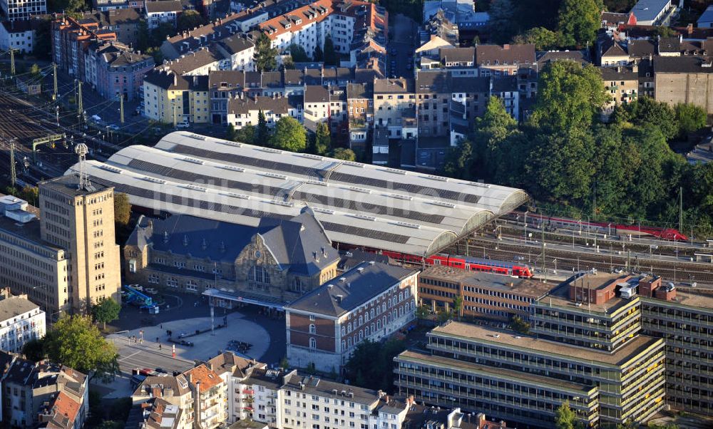 Luftaufnahme Aachen - Hauptbahnhof Aachen