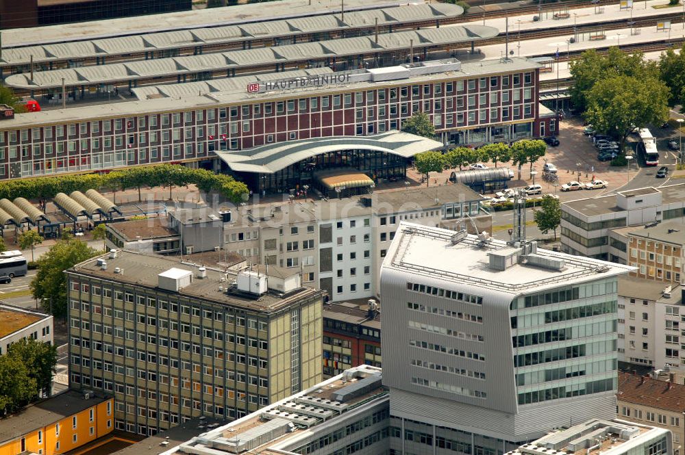 Luftbild Bochum - Hauptbahnhof Bochum