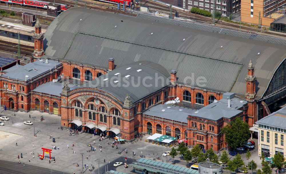 Luftbild Bremen - Hauptbahnhof Bremen