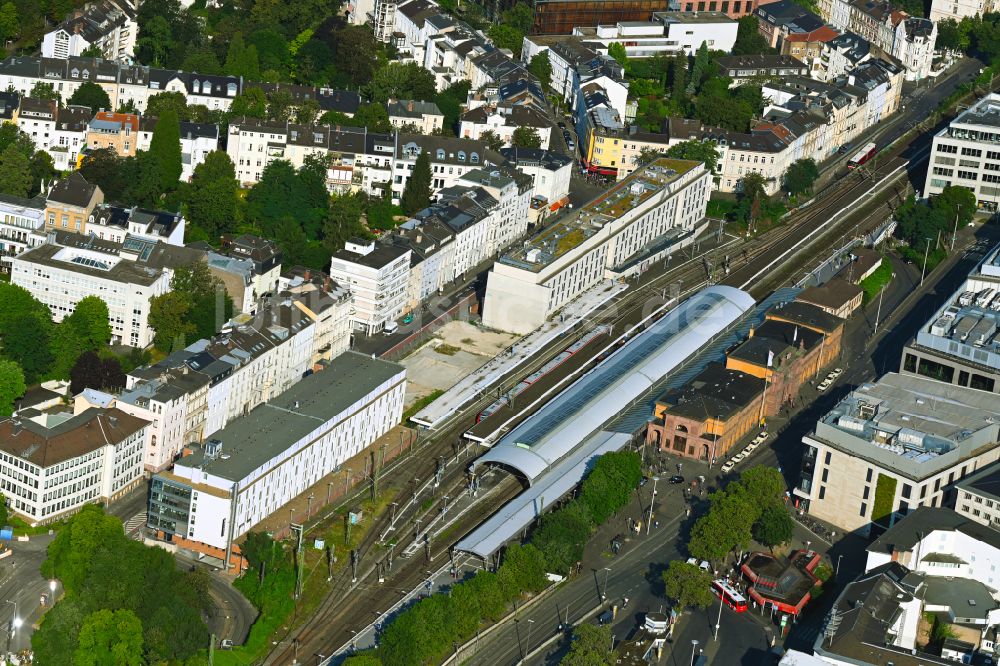 Luftbild Bonn - Hauptbahnhof der Deutschen Bahn in Bonn im Bundesland Nordrhein-Westfalen, Deutschland