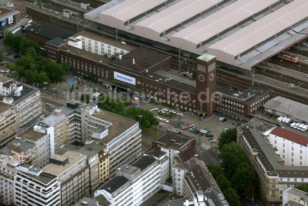 Düsseldorf aus der Vogelperspektive: Hauptbahnhof Duesseldorf