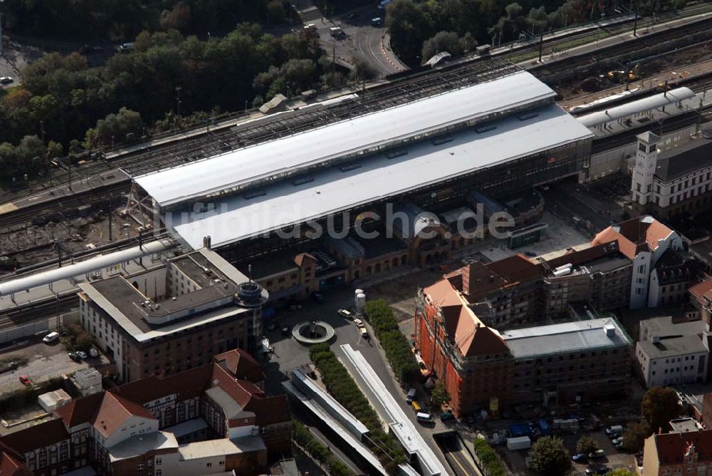 Erfurt aus der Vogelperspektive: Hauptbahnhof Erfurt