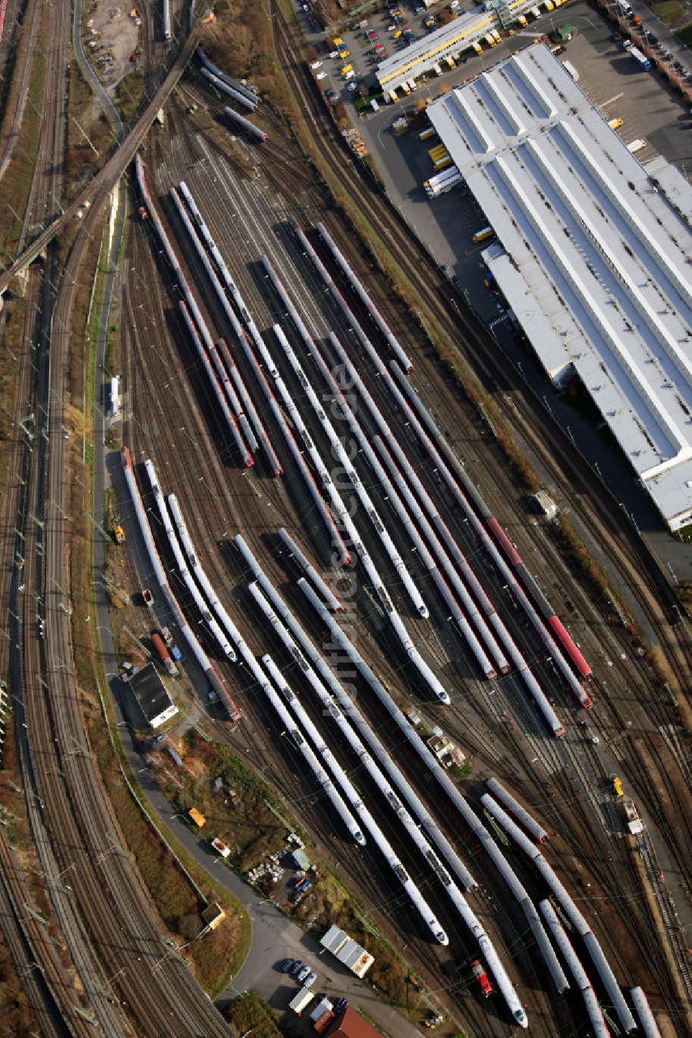 Frankfurt am Main aus der Vogelperspektive: Hauptbahnhof Frankfurt am Main