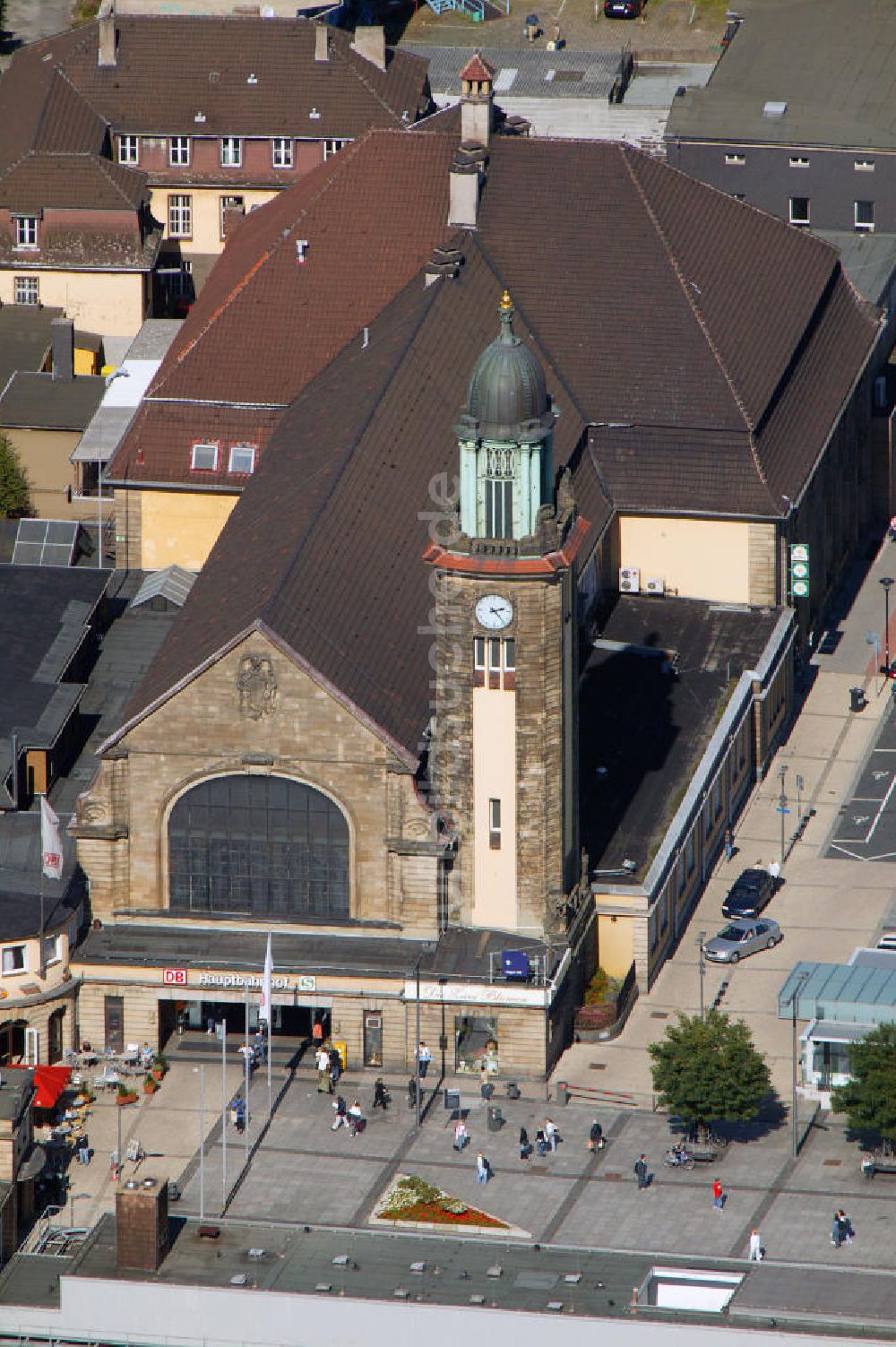 Luftaufnahme Hagen - Hauptbahnhof Hagen