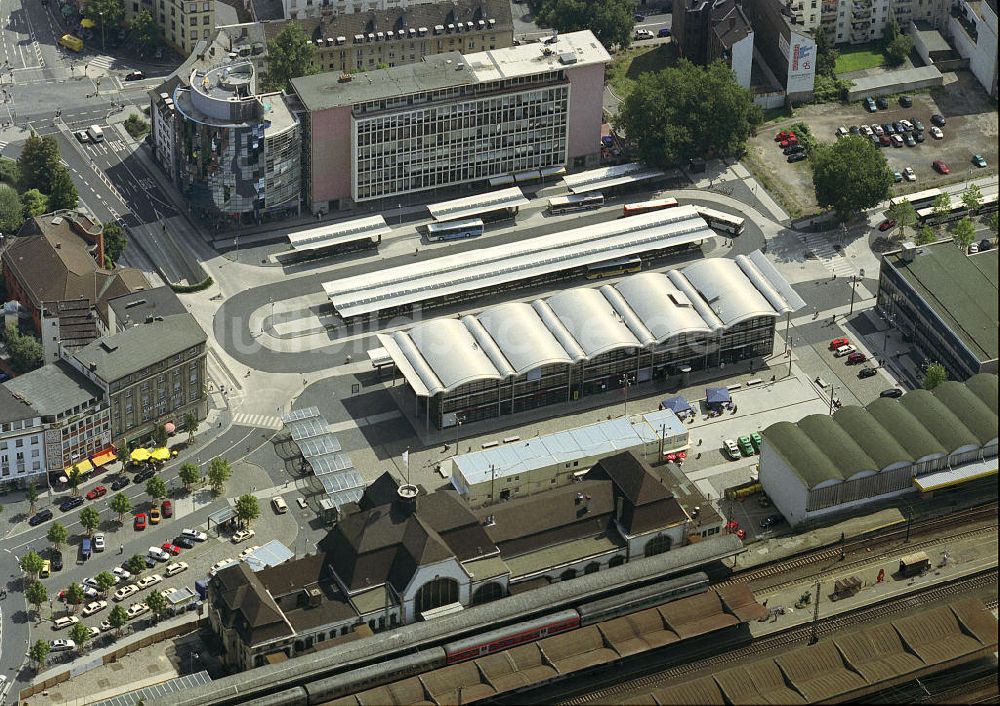 Luftbild Koblenz - Hauptbahnhof Koblenz