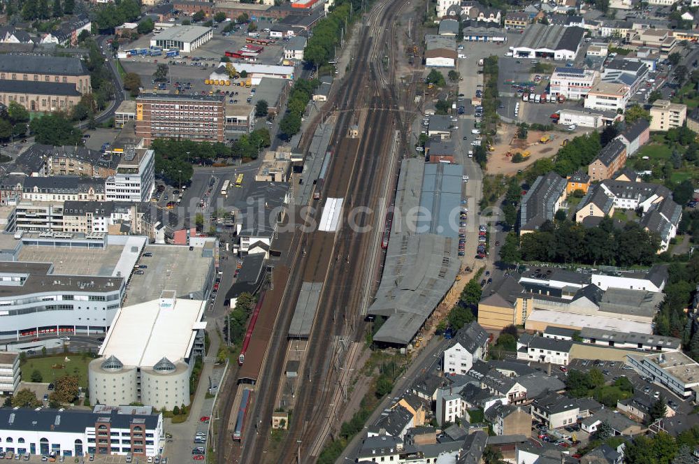 TRIER aus der Vogelperspektive: Hauptbahnhof Trier