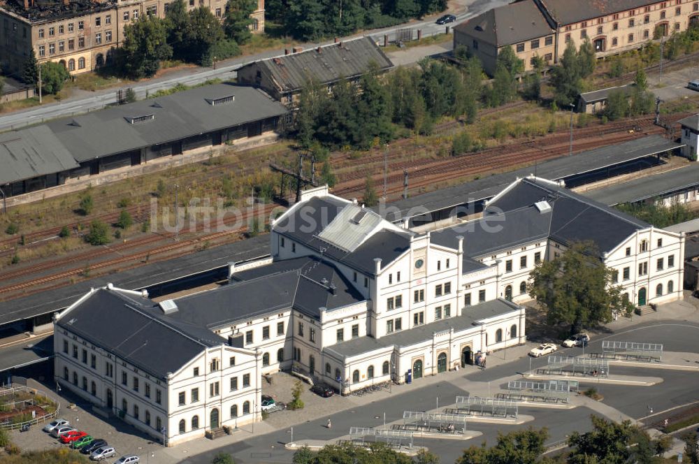 Zittau von oben - Hauptbahnhof Zittau