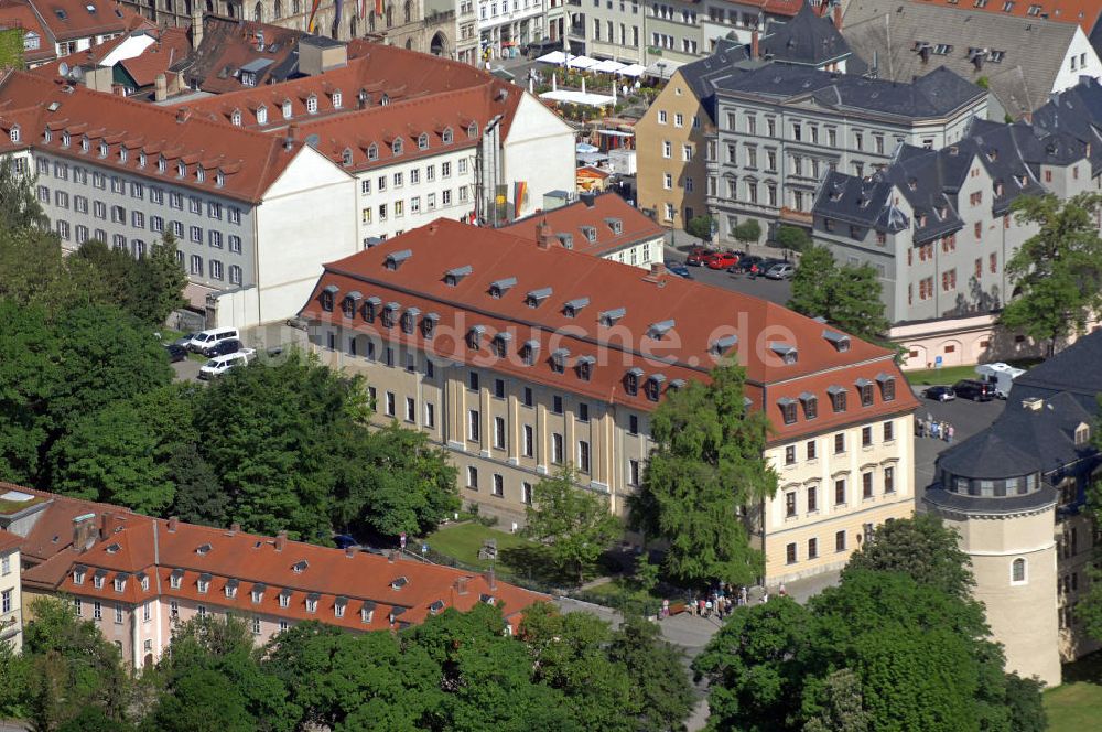 Luftbild Weimar - Hauptgebäude der Hochschule für Musik Weimar